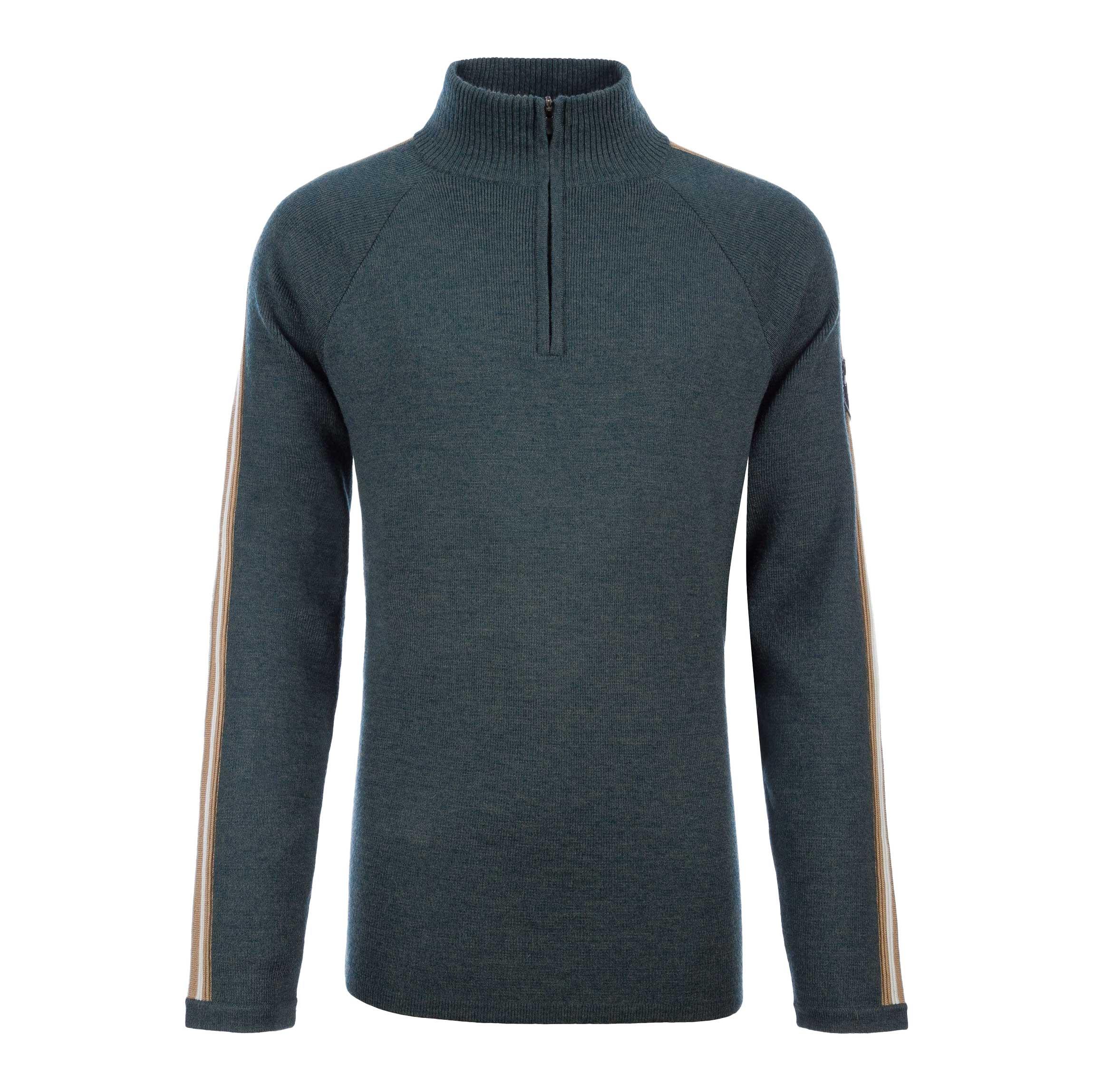 Fera Meister Max Sweater Men's in Olive Heather Camel